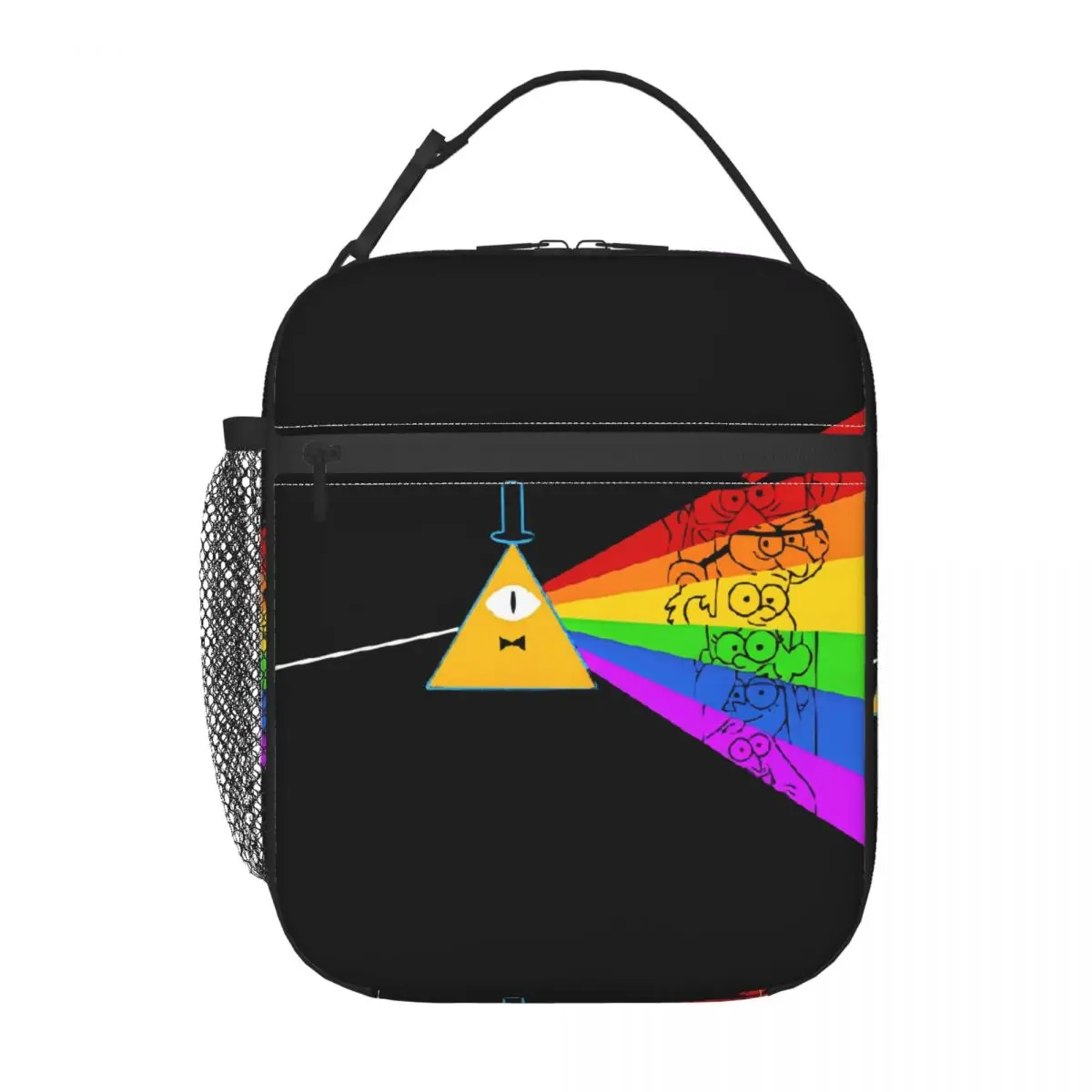 Gravity Falls Lunch Bag dipper School Lunch Box For Unisex Fashion Print Thermal Lunch Bags Oxford Portable Insulated Cooler Bag