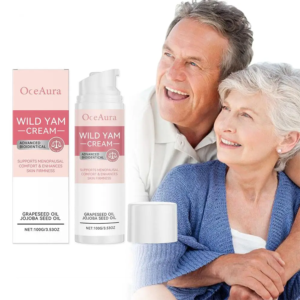 Menopausal Estrogen Balancing Cream Soothing Reduce Hot Flashes Women Body Wild Yam Cream Beuty Product Body Care