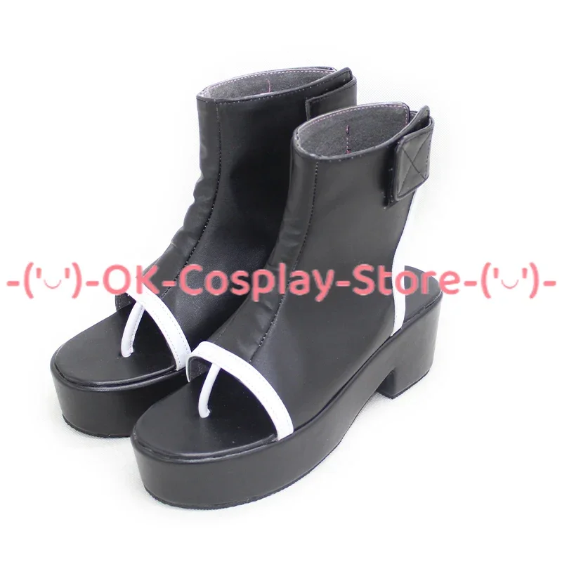 Genshin Impact Gorou Cosplay Sapatos, Sapatos de couro PU, Botas de Carnaval de Halloween, Adereços Cosplay, Custom Made