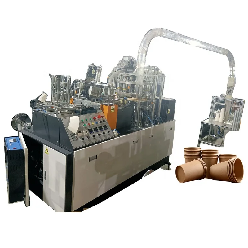 YG Factory Price Paper Cup Packing Machine PLC Control Die Cutting And Printing System Cup Paper Die Cut Production Line for US