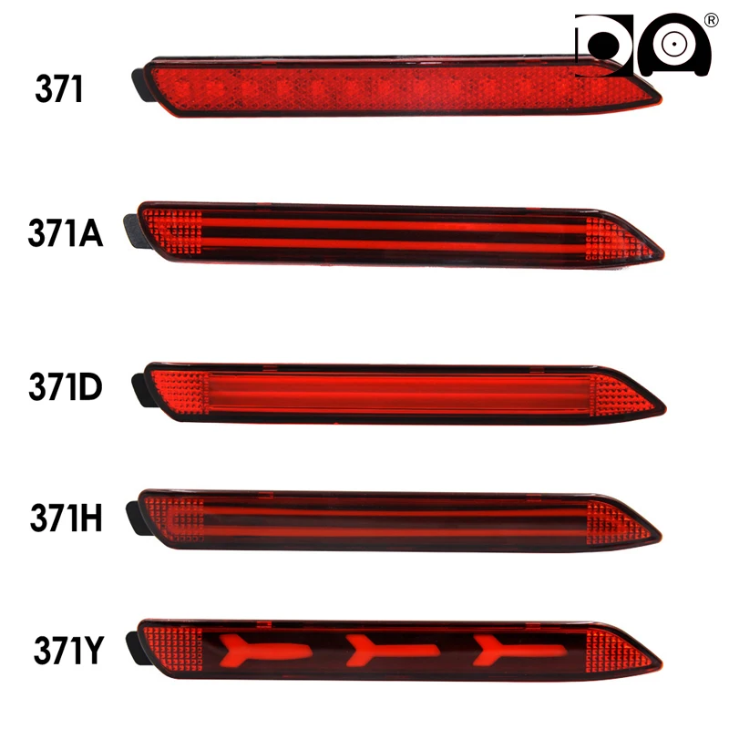 Special Rear Bumper Lamp led Flash brake light Running light for Toyota Fortuner 2008-2014 2009 2010 2011 2012 2013