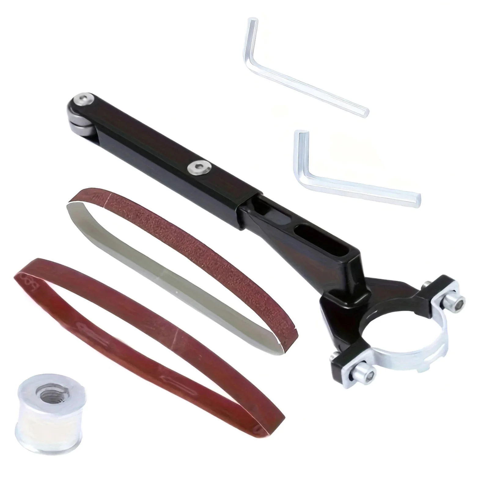 Angle Grinder to Belt Sander Adapter For Metal/Wood Sanding and Rust Removal