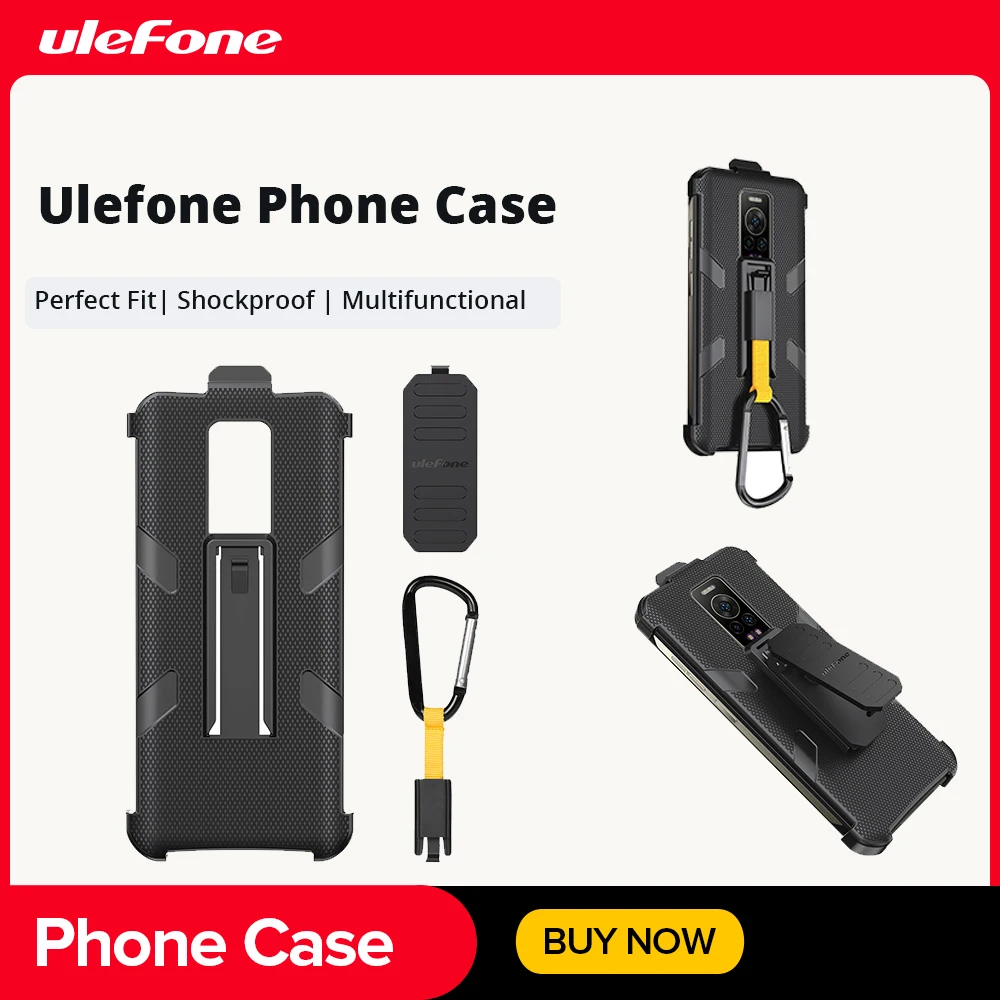 

Оригинальный чехол Ulefone чехол для телефона с зажимом для ремня и карабином для Armor 21 Armor 22 Power Armor 18T Armor 17Pro и т. Д.