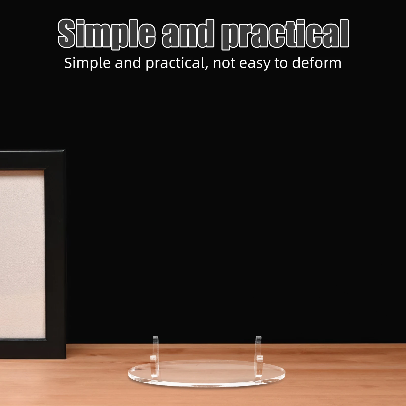 

4Pcs Acrylic Pen Stand Portable Detachable Desktop Organizer Makeup Brush Holder Pencil Holder Space Saving Modern Design