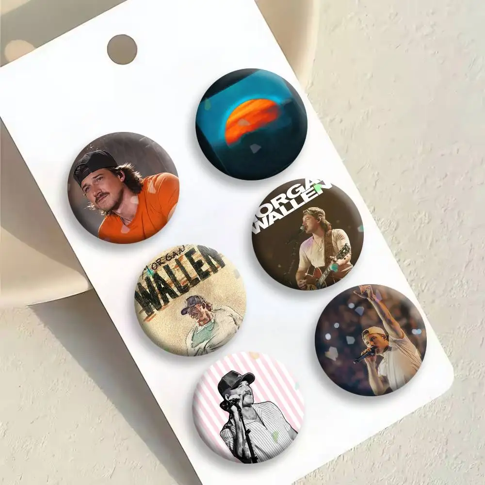 M-morgan wallen Been By Now Button Pins Backpack Clothing Decor Brooch Badge Jewelry Gifts for Kids