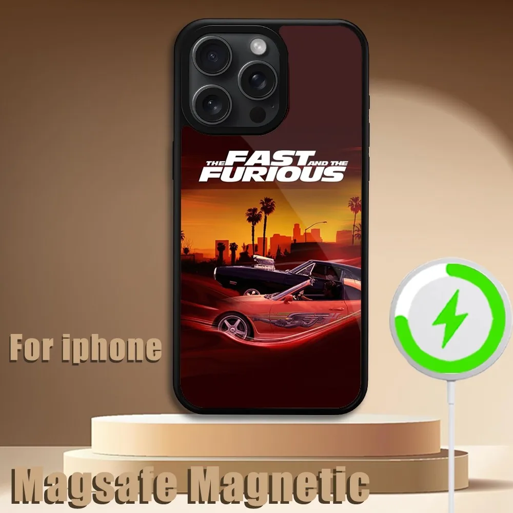 F-Fast And F-Furious Fast X  Phone Case For iPhone 11 12 13 14 15 Plus Pro Max Magsafe Magnetic Wireless Charging Cover