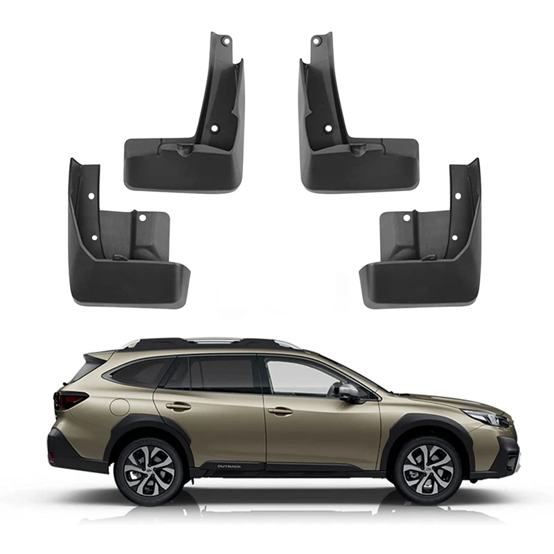 Car Fender For Subaru Outback 2021 Mudguard Wheel Fender Mud Flap Splash Guards Mudflap Auto Accessories, 4PCS