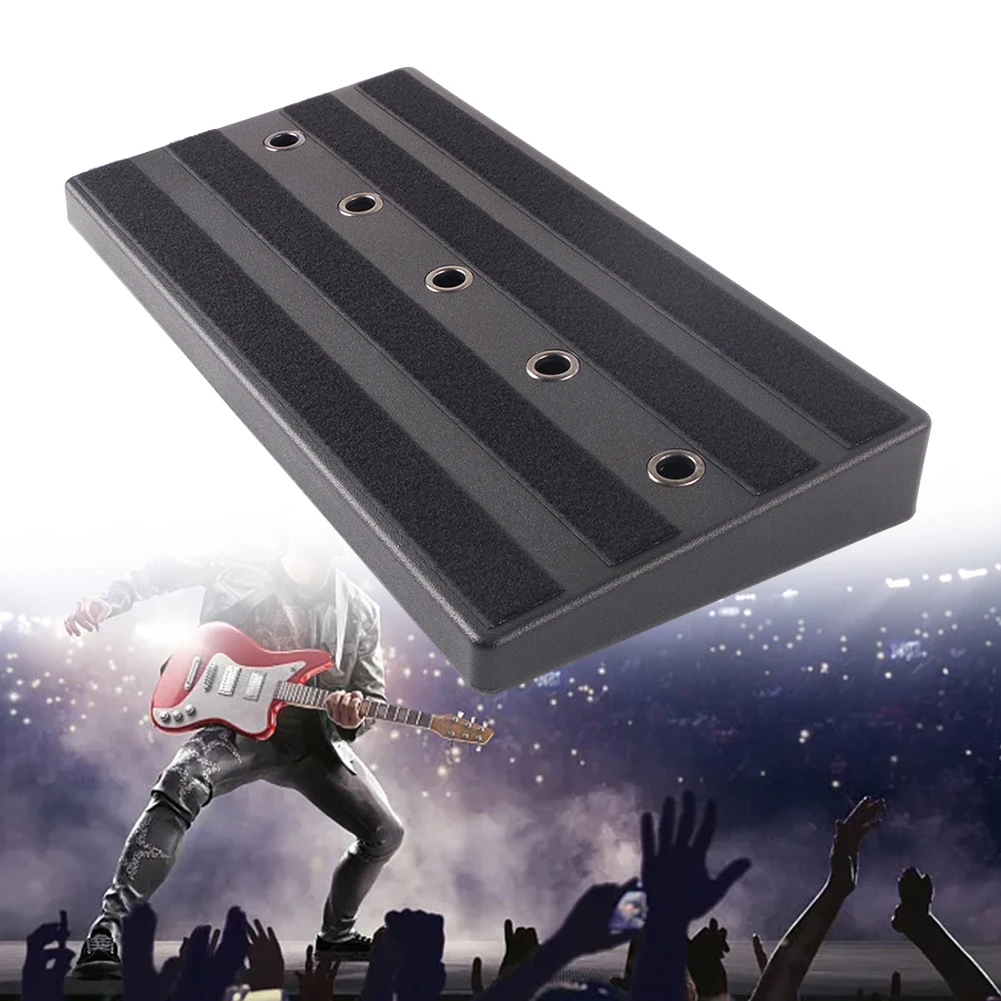 Guitar Effect Pedalboard Single Effect Pedal Board Gigs Metal And PE Material Neat Organized Accommodates 4-8Pedals Guitar Parts