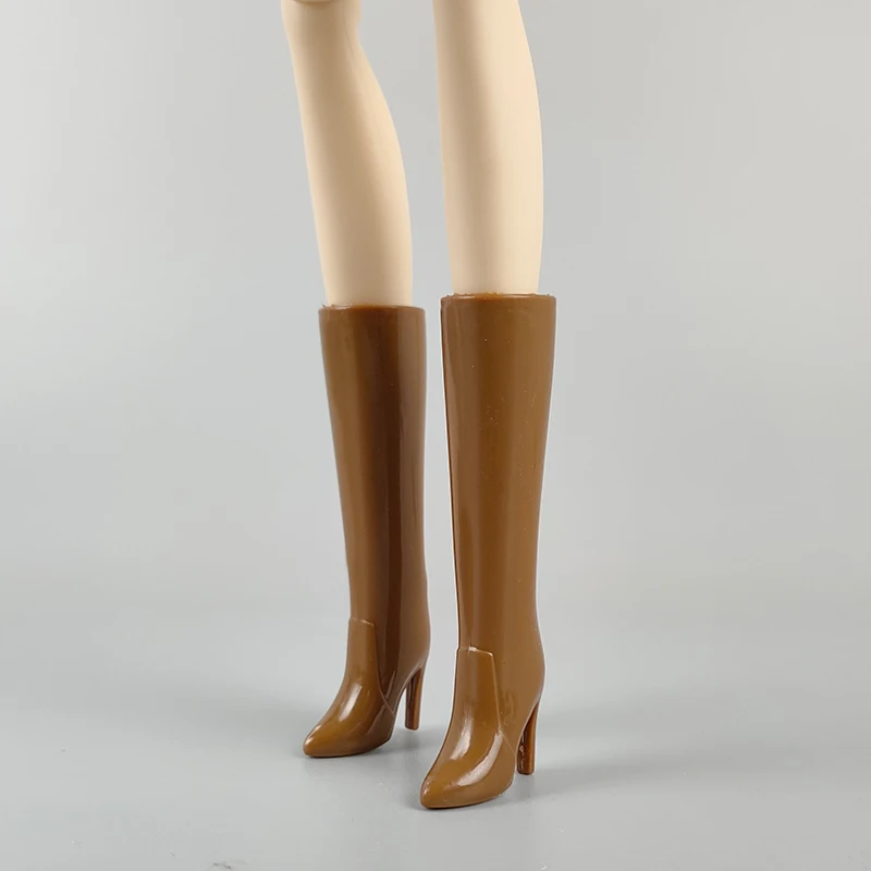Fashion High Heel Shoes For 11.5" Girl Doll Long Boots For 1/6 Dollhouse Dolls Accessories Kids Toys view 5