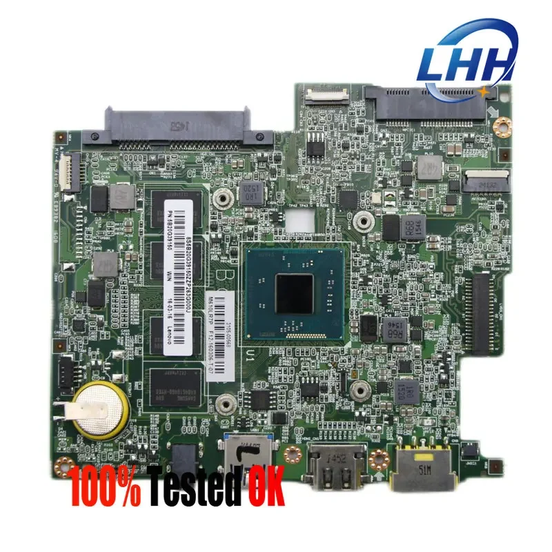 5B20G39150 Notebook Mainboard  for Flex 10 Laptop Motherboard CPU N2830 RAM 2G  Full Test