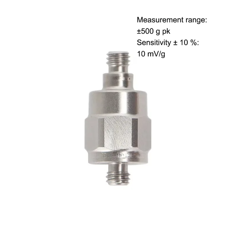Industrial Automation 500g Titanium Alloy Piezoelectric Accelerometer (IEPE) for Vibration Measuring Instrument