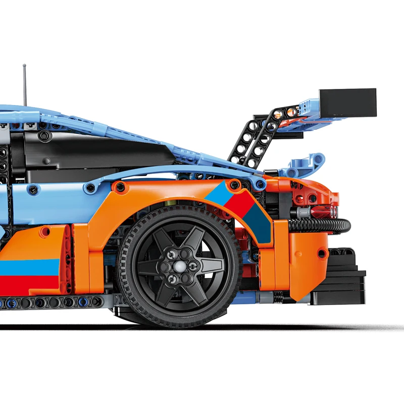 Classiche Super Racing Cars Modello RSR Modello di auto sportiva Mattoni Set di veicoli Blocchi tecnici fai da te Giocattoli Bambini Bambini Regali per adulti
