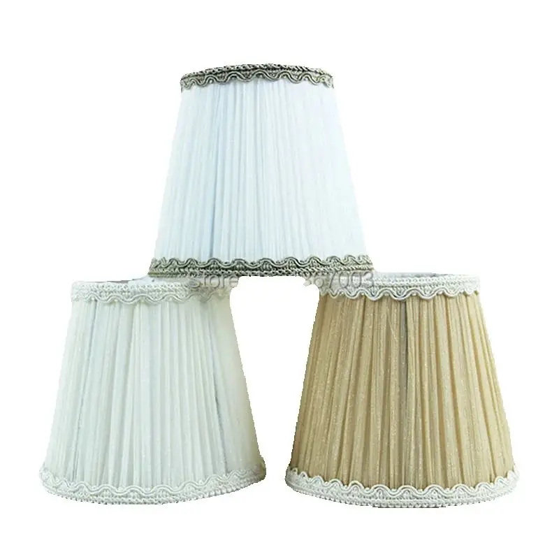 High Quality Lace material has good transparency Lamp Shades or Wall  Lampshades, Clip on