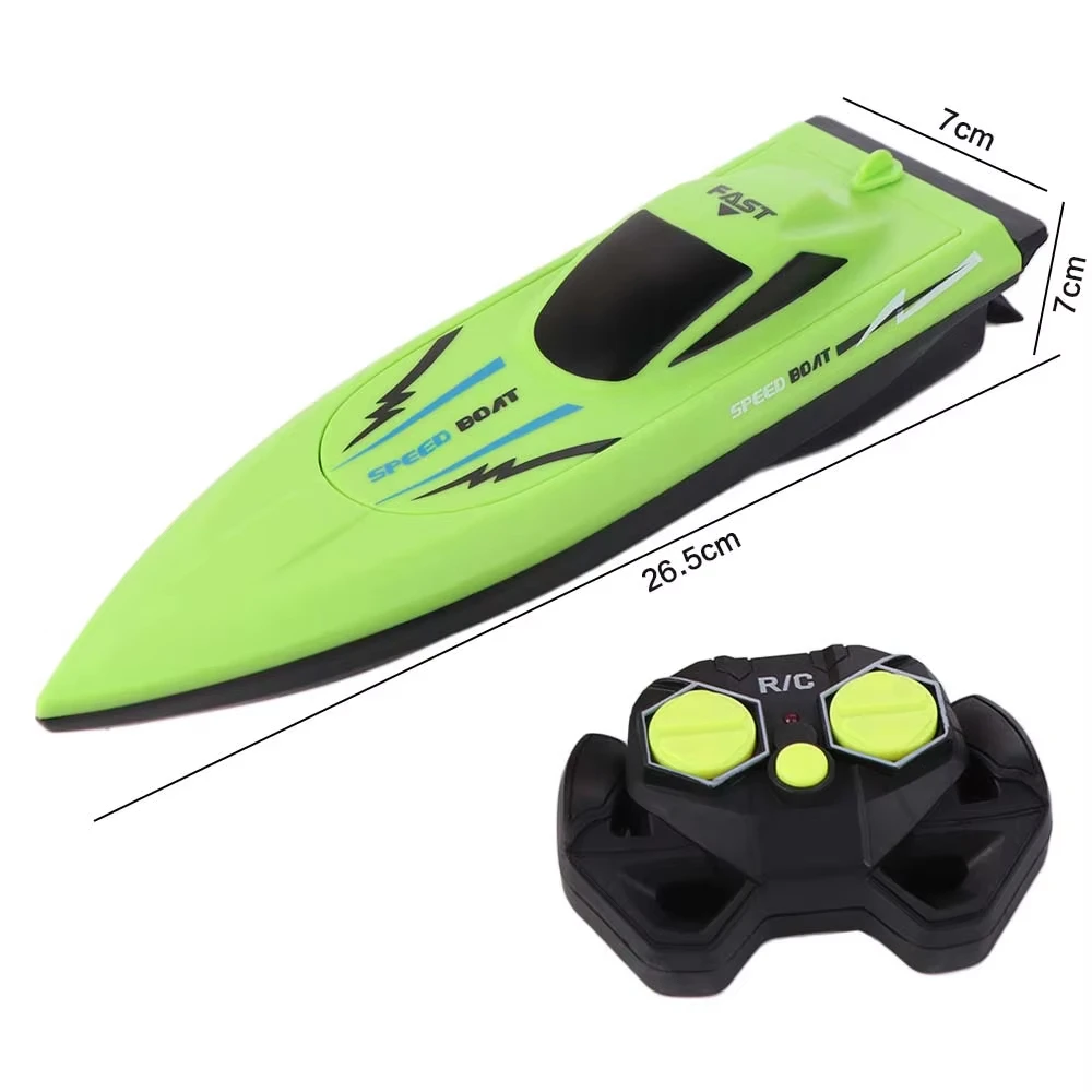 High speed remote control boat endurance race remote control boat 2.4G waterproof wireless speedboat toy children's toy gift