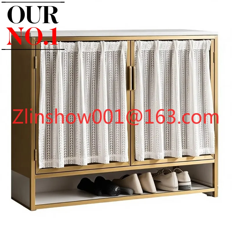 Spot Cross-border Punch-free for Stereo for Gauze Pastoral Style Jacquard Curtain Door Cabinet Decorative Shade for
