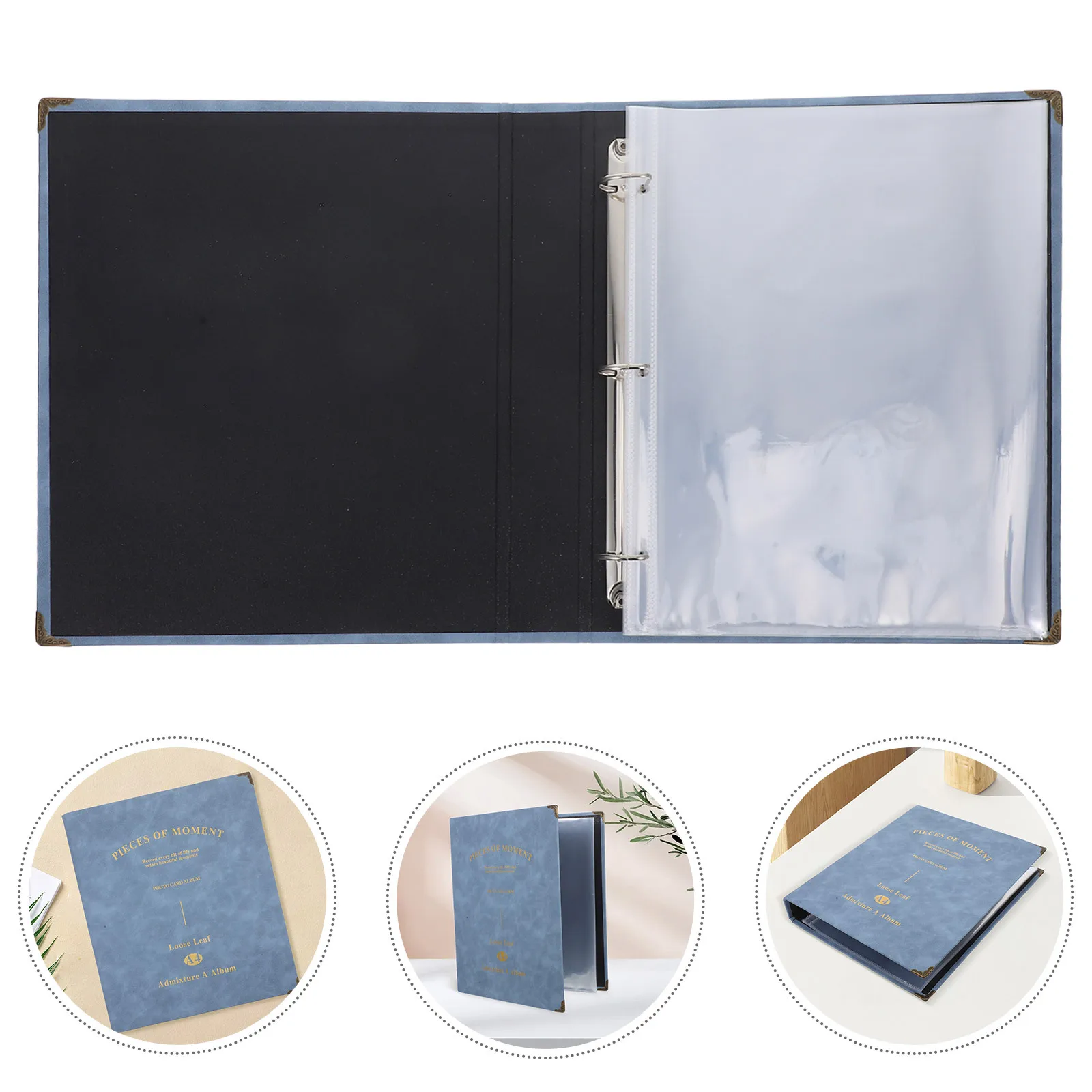 

A4 Scrapbook Memory Book For Craft Project Photo Album Diy Art Kids Painting Album Organizer Office Supplies Plastic Paper
