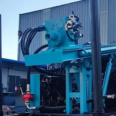 

Customized 300m Deep Borehole Machine – Small Footprint, High Pneumatic Efficiency