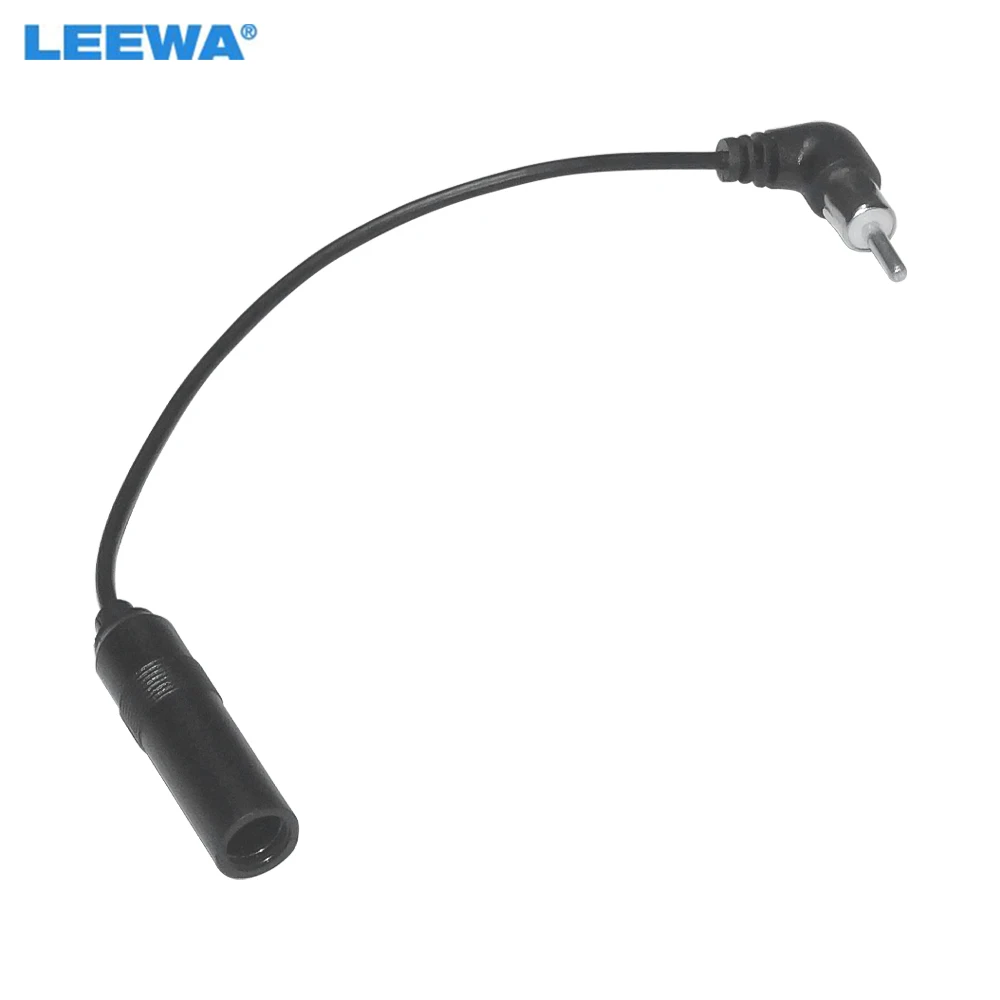 

LEEWA 20cmCar Stereo Audio Radio Antenna Adapter Vehicle AM/FM Radio Aerial Extension Auto FM Wiring Cable #CA7733