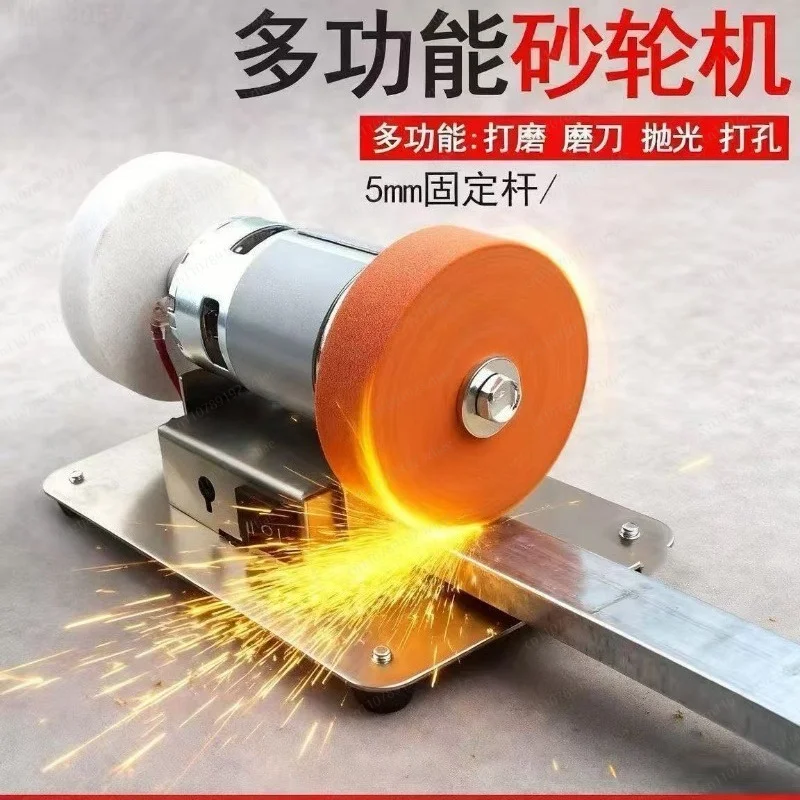Mini Electric Grinder – Handheld Polishing & Rust Removal Tool for Home Sharpening, Grinding, Drilling & Polishing