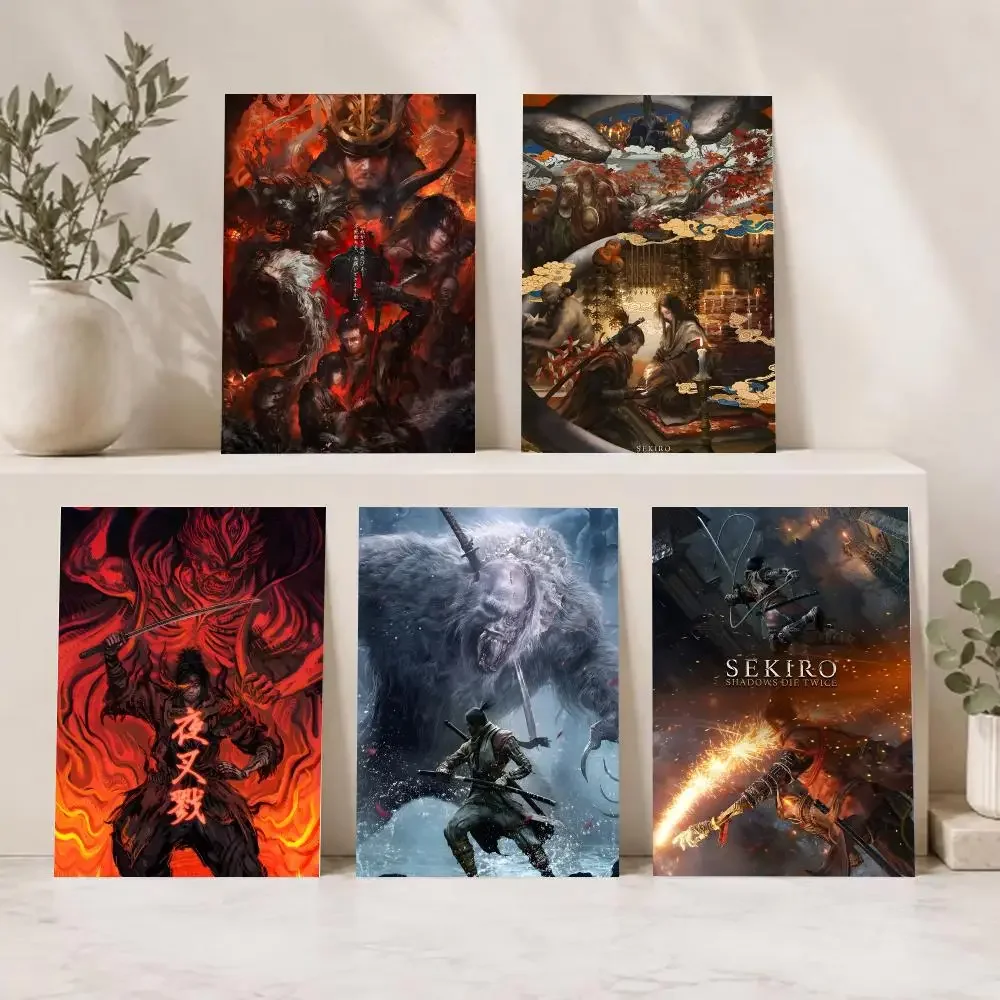Game Action Sekiro Shadows Die Twice Poster Current Style Home Wall Art & Sleek Living Space Accents