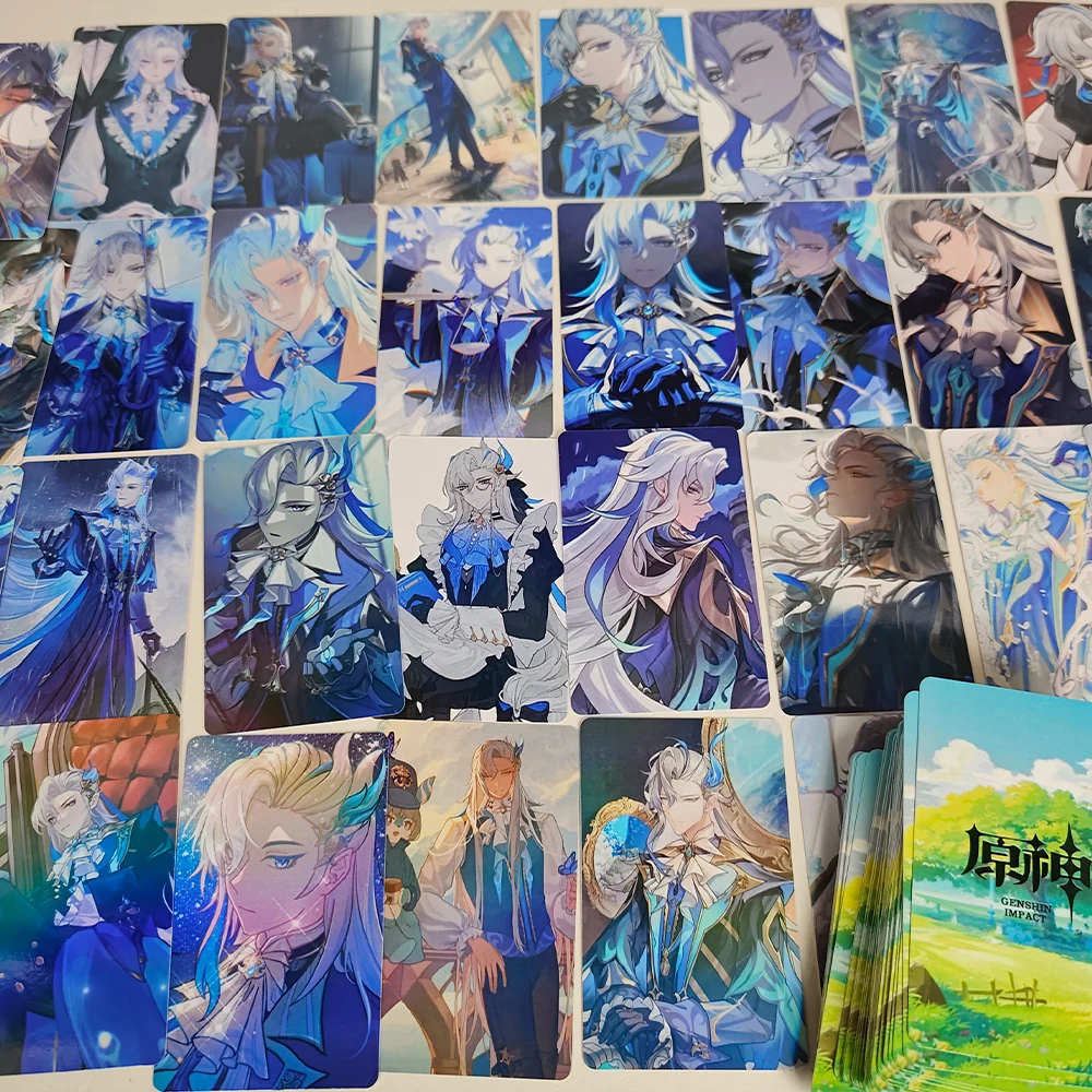

96 Pc/set Genshin Impact: Neuvillette Manga Lomo Card Album Comic Characters Photo Card Fans Collection Cards