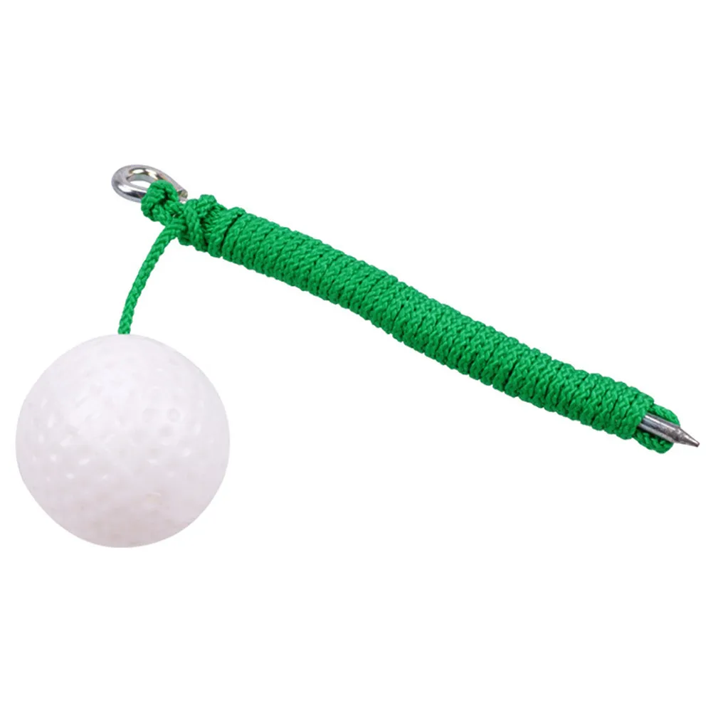 

Premium Golf Swing Rope Ball Trainer Made of Metal and Rope for Skill Development Swing Posture Correction Golfing Supplies