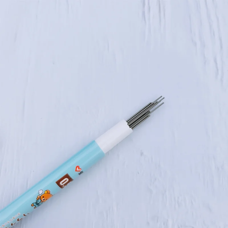 2pcs AIHAO LB00131 0.5/0.7mm 2B Rilakkuma Mechanical Pencil Replace Lead Kawaii Pencil Refill Student Supplies Stationery