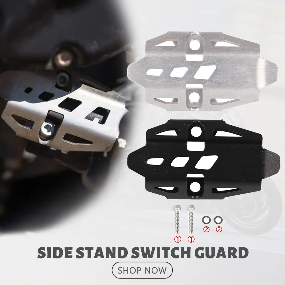 2021 For Yamaha XT1200Z XTZ1200 XT1200ZE SUPER TENERE ABS RAID EDITION CNC Sidestand Side Stand Switch Protector Guard Cover Cap