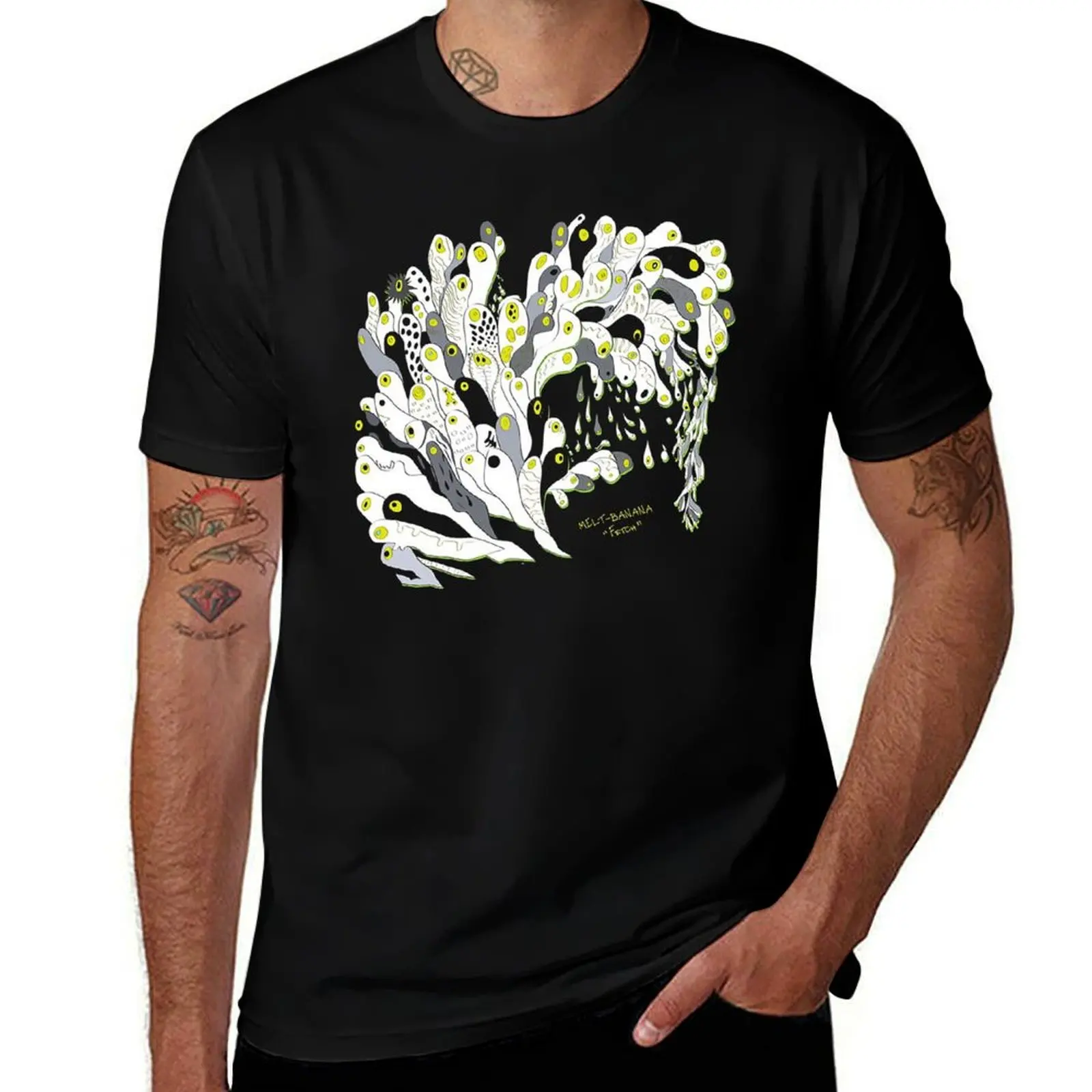 

Melt Banana T-Shirt t shirts for man graphic funny man t shirt luxury T-Shirt