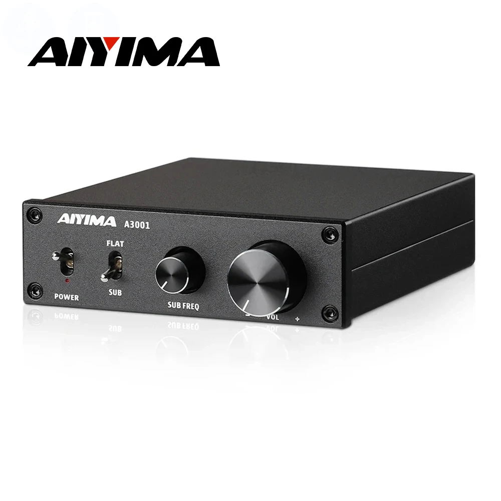 AIYIMA Âm Thanh A3001 TPA3255 Loa Siêu Trầm Khuếch Đại 300W HIFI Loa Khuếch Đại Âm Thanh Mono Điện Amplificador Lớp D Âm Thanh Nhà Amp