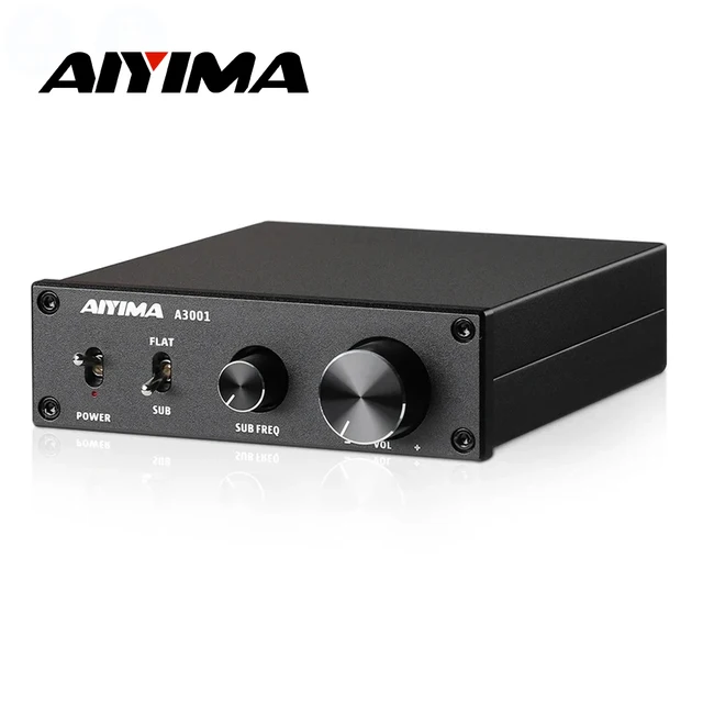 Wzmacniacz subwooferowy AIYIMA Audio A3001 TPA3255 300W HIFI, wzmacniacz głośnikowy mono, wzmacniacz mocy dźwięku, wzmacniacz audio domowego użytku klasy D
