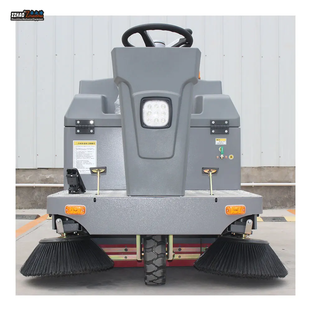 

Mini Road Sweeper for Large Compact Mechanical Truck Street Vacuum Garage Floor Sweeper