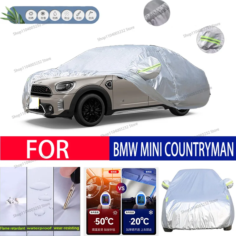 

For BMW MINI COUNTRYMAN Car clothing sun protection snow prevention antifreeze car protective cover auto cover