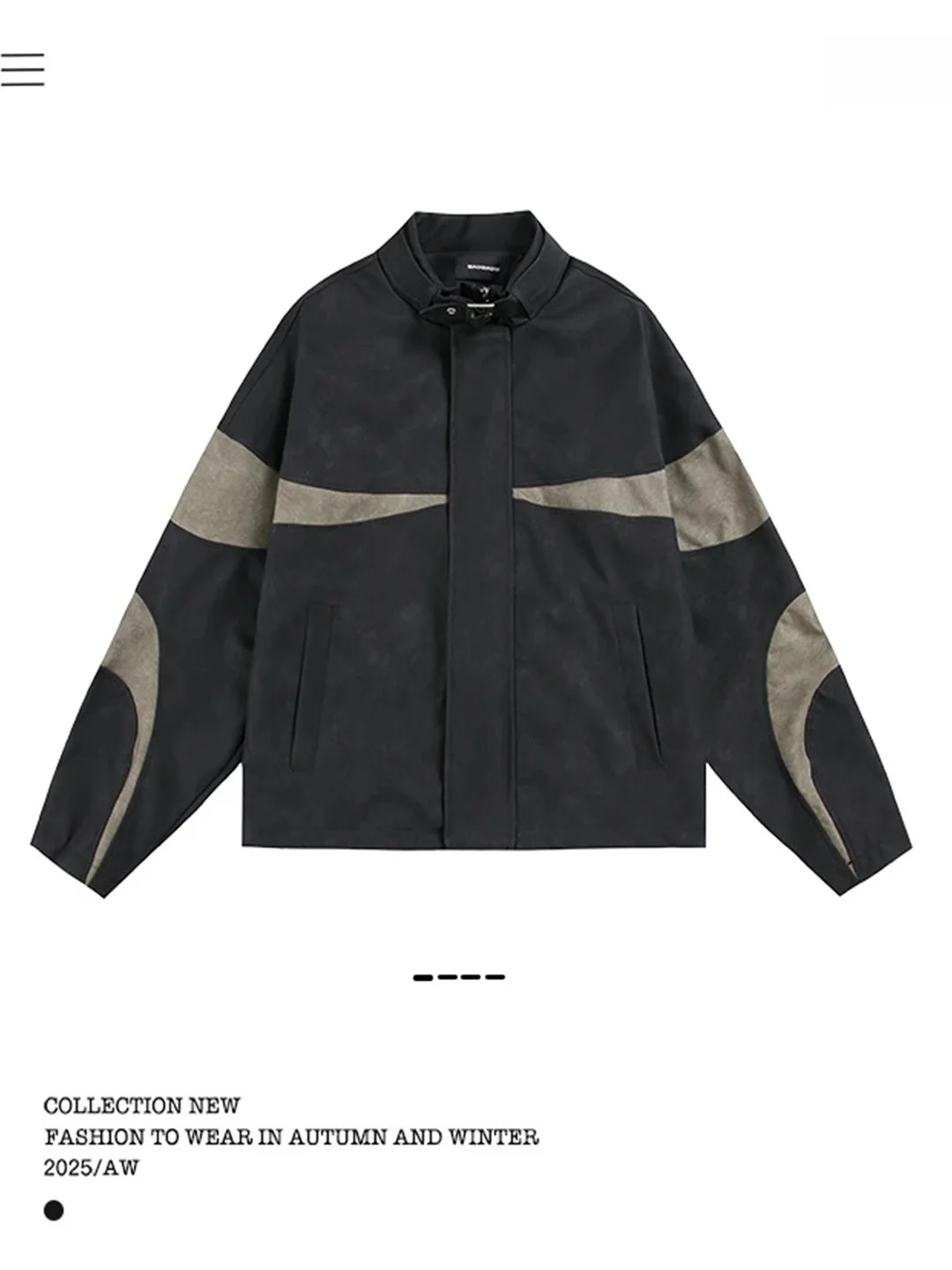 

Мужская куртка из искусственной кожи в американском ретро-стиле, высококачественная, с деконструированным пэчворком, воротником-стойкой, мотоциклетная, осенне-зимняя