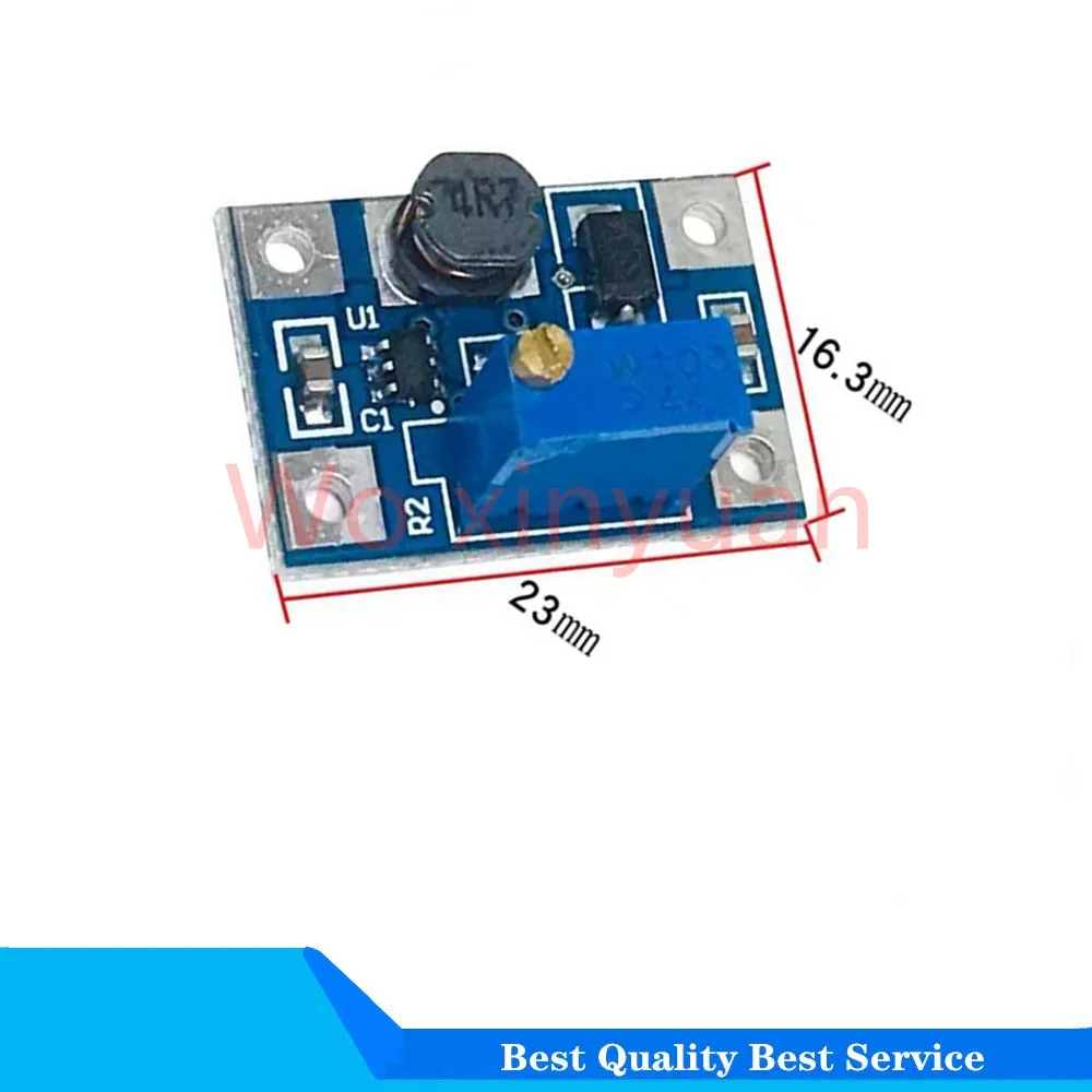 1-10PCS 2-24V to 2-28V 2A DC-DC SX1308 Step-UP Adjustable Power Module Step Up Boost Converter for DIY Kit