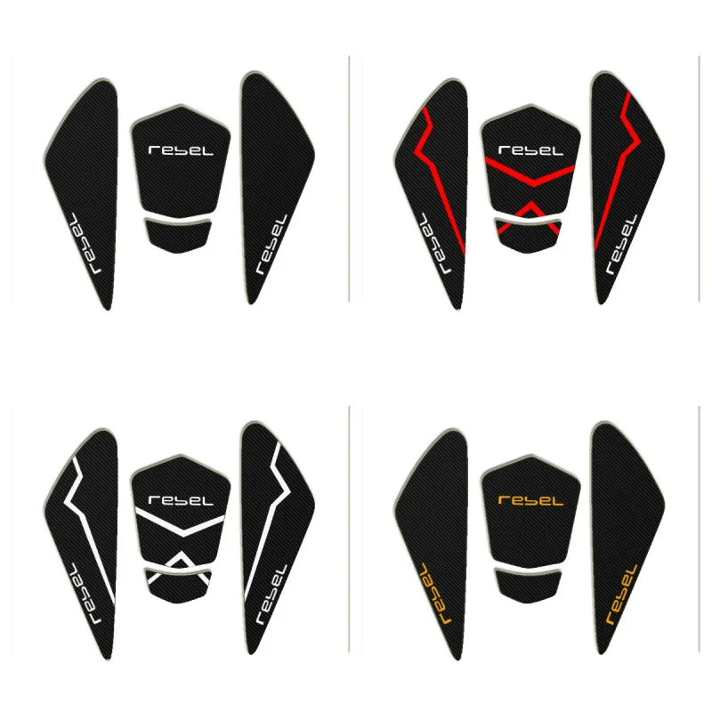 

For Honda REBEL500 REBEL300 REBEL CMX 500 300 CMX500 CMX300 Motorcycle Accessories Gas Tank Protect Sticker Fuel Cap Cover Pad