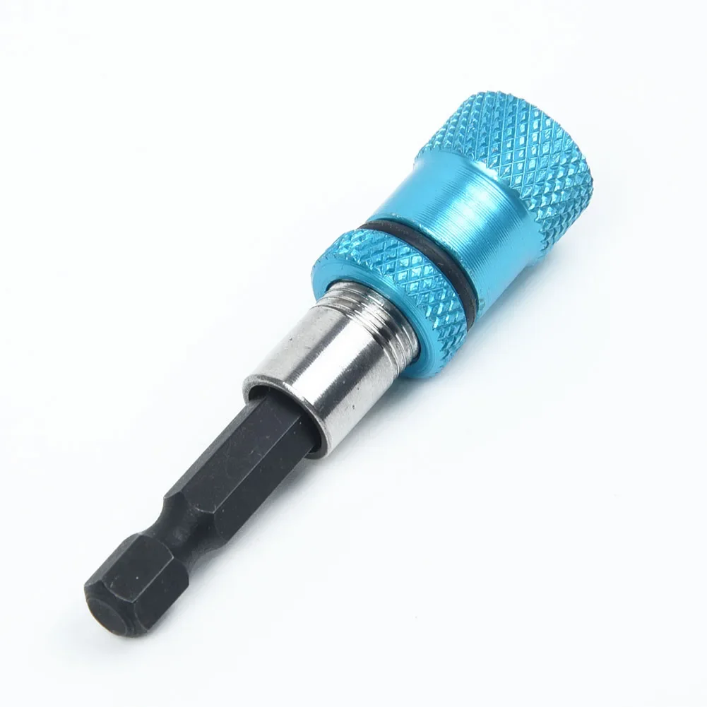 Drill Screw Tool 60mm Hex Shank Magnetic Drywall  Bit Holder 1/4"  Precision Electric driver Set  Bits