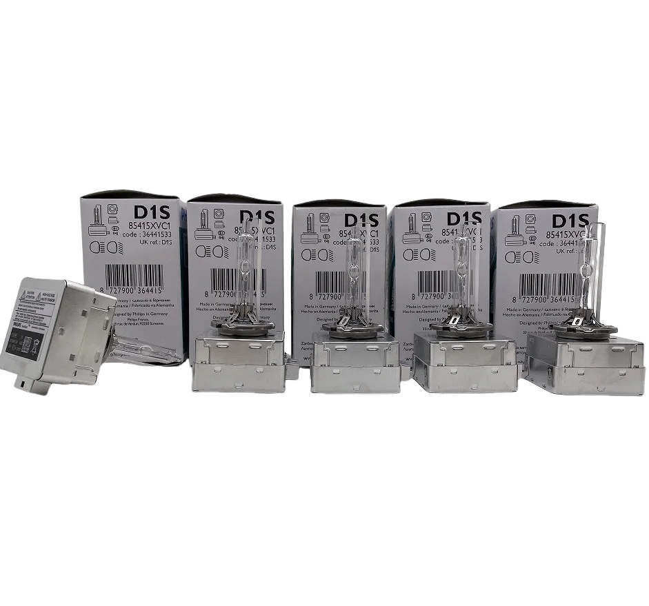 10Pcs P.h.i.l.ip-s-X-treme Vision D1S D2S D2R D3S 12V 35W XV Headlight Xenon Light Lines Genuine Made in Germany Free Shipping