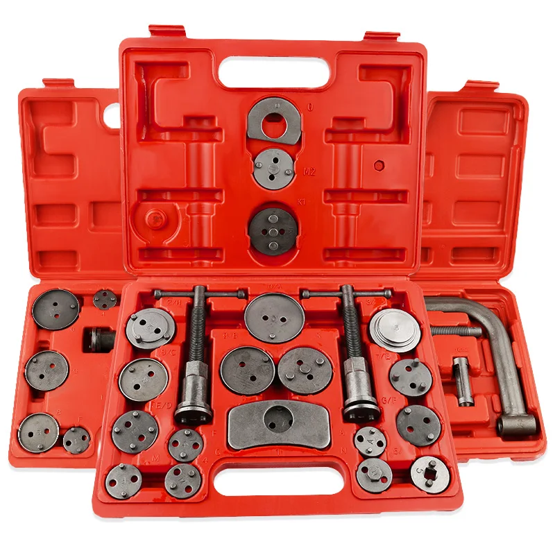 22 pieces butterfly brake sub-pump return tool,pad replacement, disassembly and assembly special car maintenance