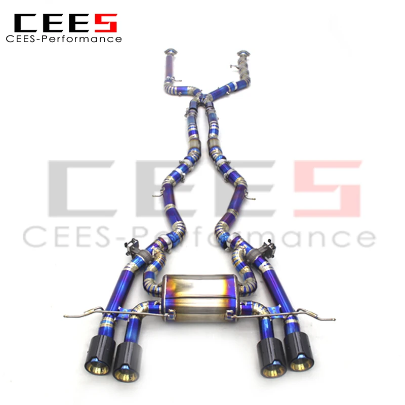 CEES Equal Length Mid Pipes Catback for BMW M2C/M2 Competition G87 3.0T 2023+ Valvetronic Muffler Catback