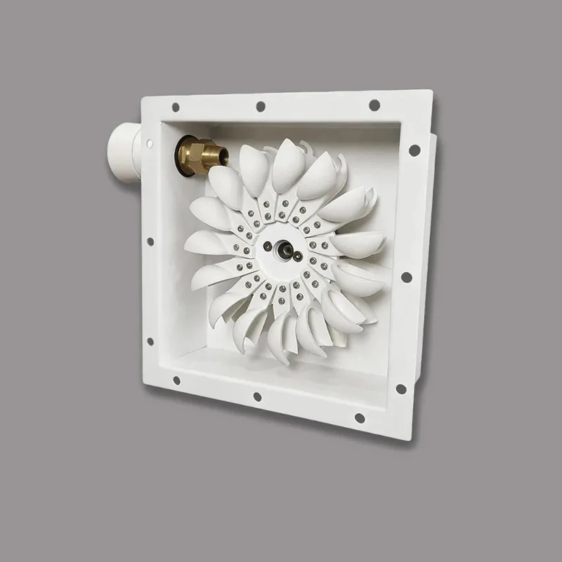 500W Micro Pelton Hydraulic Generator - Low Speed High Efficiency Permanent Magnet Power Generation Unit