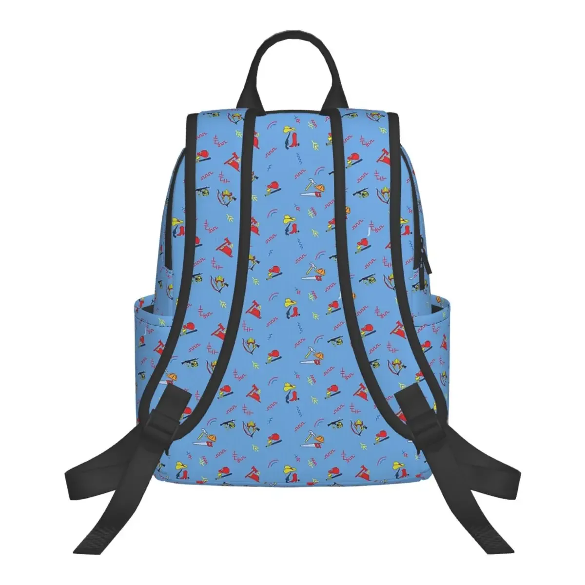 Good Guys Child's Play Chucky - Killer Doll - Pattern Backpack School Bag Hiking Travel Daypack for Bookbag Shoulder Bags
