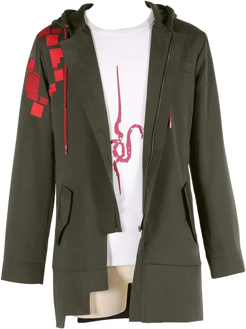 

Men Nagito Komaeda Cosplay Costume Jacket Tshirt