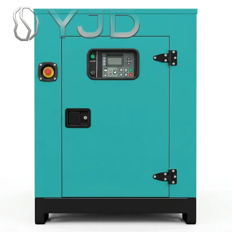 Remote Control Silent Diesel Generator 50hz 24kw 30kva Three Phase Power System