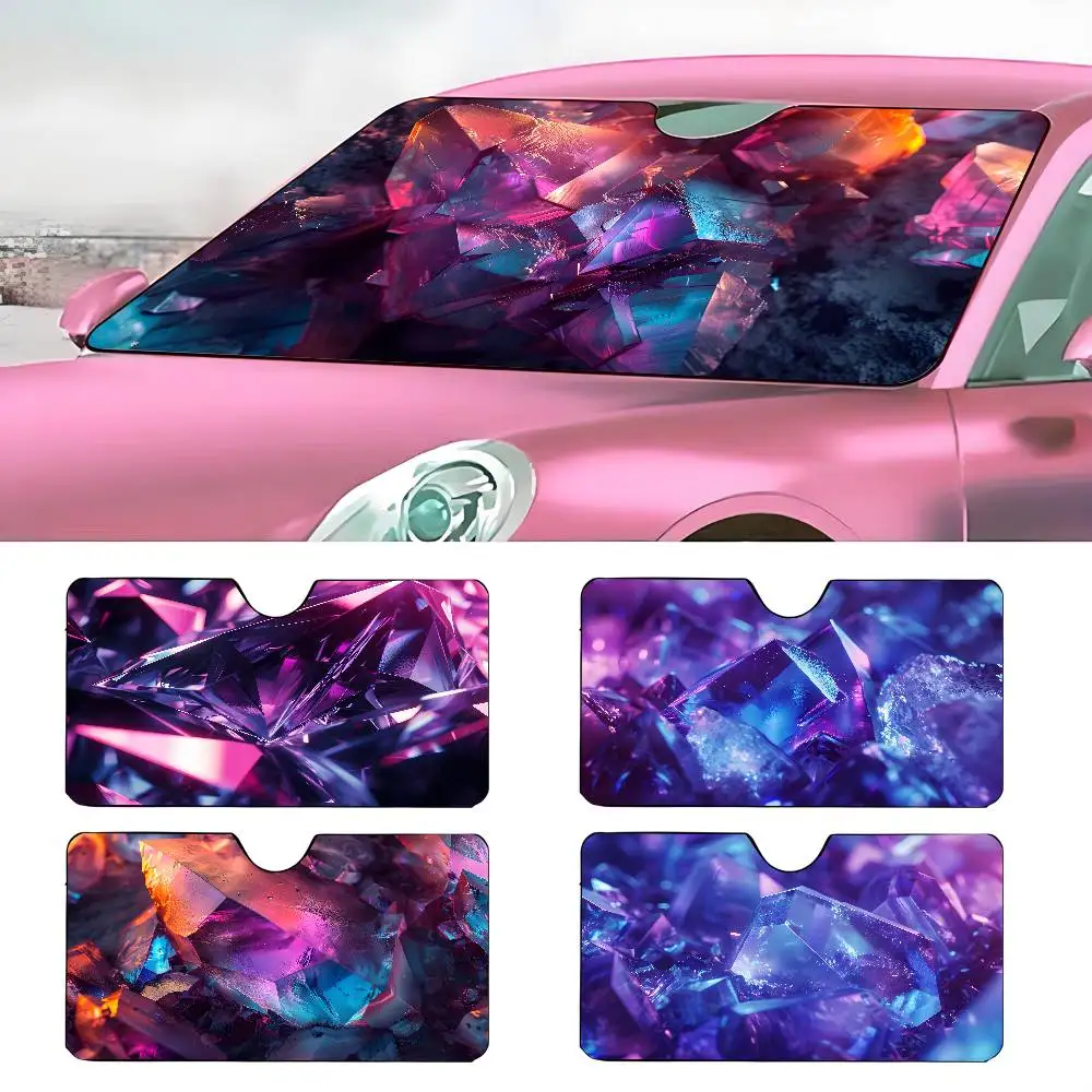 

Sparkling Car SunShade Parasol Car Windshield Sun Shade UV Protection and Interior Cooler