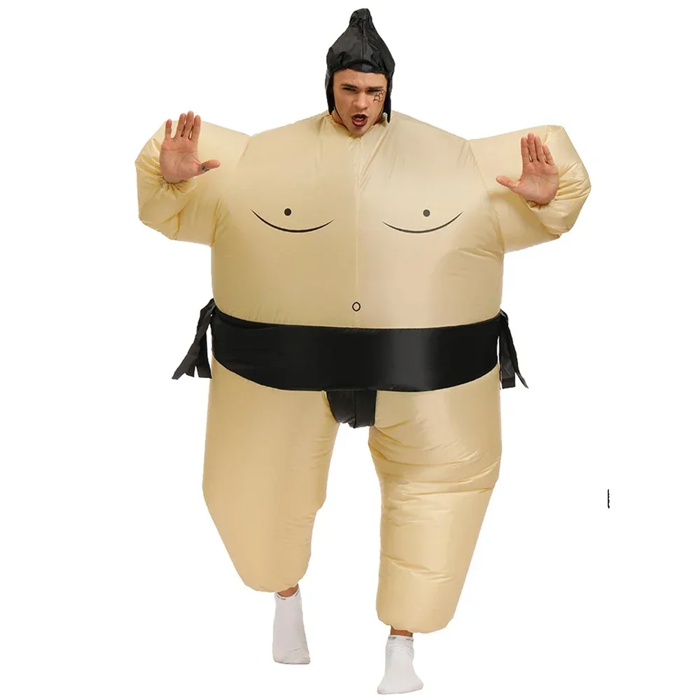 Halloween Inflatable Costume for Adults Sumo Wrestler Inflatable Costume  Sumo Costume Inflatable Halloween Costume Blow Costume