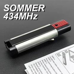 Handheld Transmitter SOMMER TX03 434 4 XP Remote Control 434.42MHz Rolling Code SOMMER TX03-434-2 TX02-434-2 TX03-434-4-XP