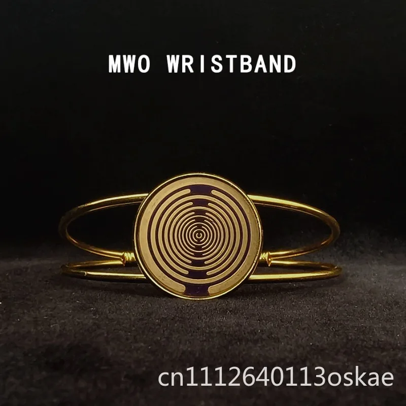 MWO Polarizing Disc Bracelet Tesla Electric Coil Multi-Frequency Wave Oscillator Magnetic Field Electromagnetic Antenna Bracelet