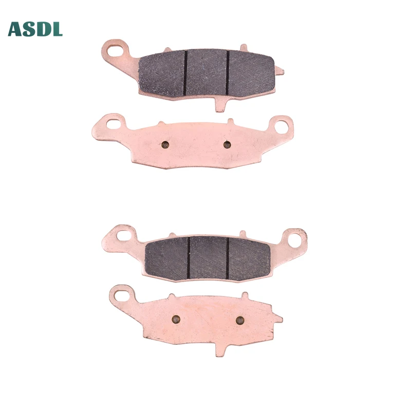 Motorcycle Front and Rear Brake Pads For Suzuki SV 400 650 DL 650 1000 GSF 650 750 DL1000 K2-K9/L0 V- Strom 02-10 GSR750 GSF650