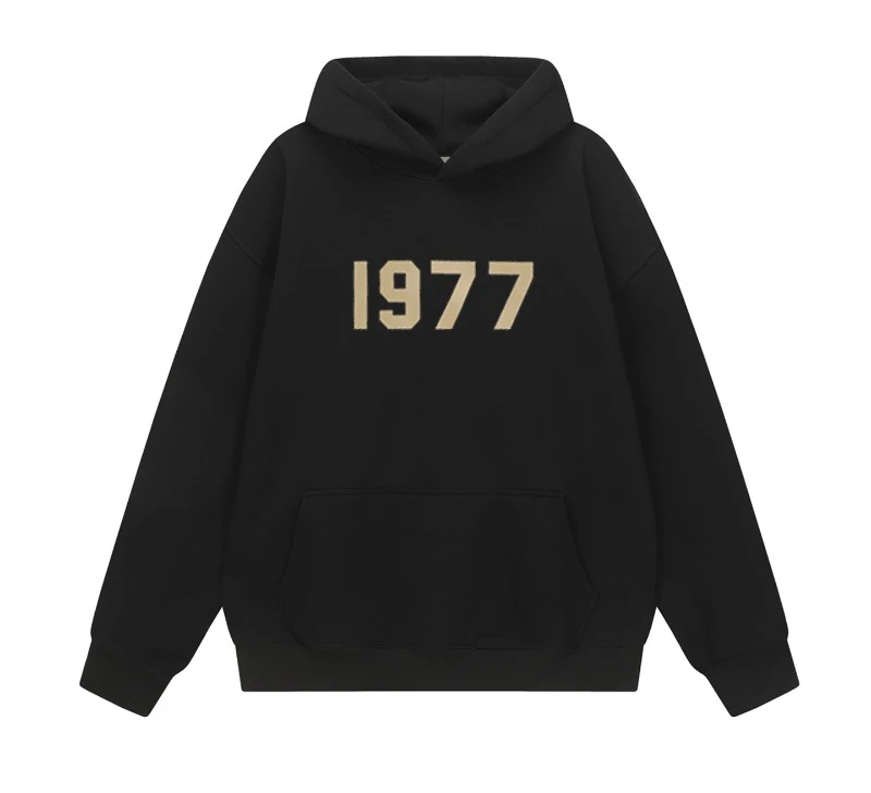 

The 2025 autumn/winter new American retro digital 1977 printed sweatshirt is a fashionable and casual top for both men and women